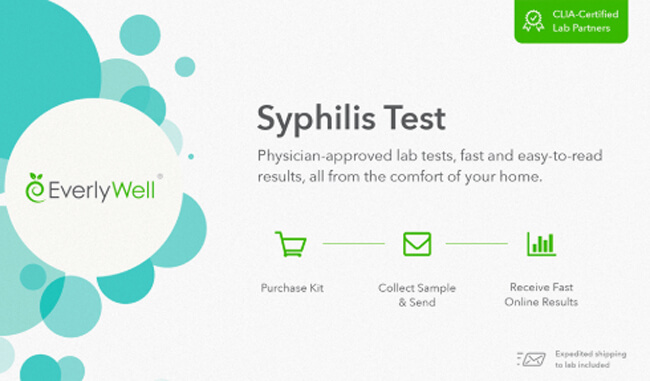 EverlyWell Syphilis Tes