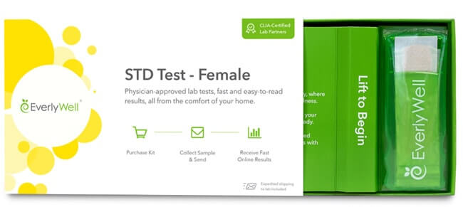 female test EverlyWell std