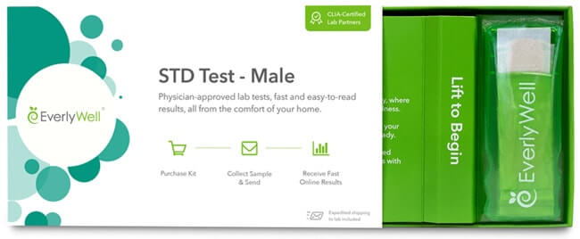 male test EverlyWell std