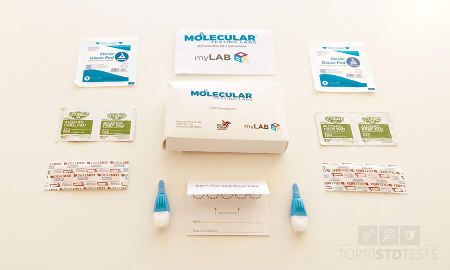 myLAB Box five spot blood test