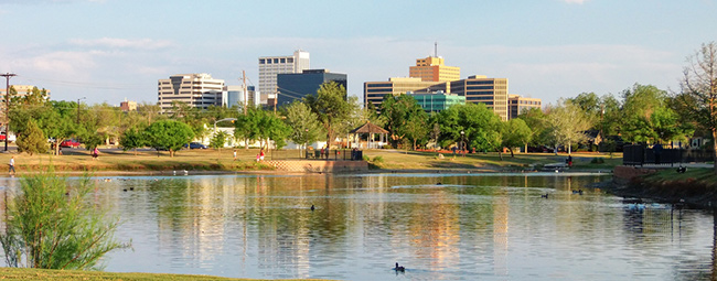 Midland, Texas on a Sunny Day