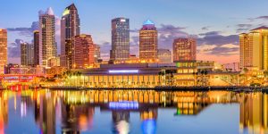 Tampa downtown skyline